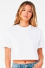 Camiseta corta de punto Mujer - Color White