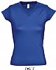 Camiseta Mujer Moon Sols - Color Azul Royal