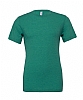 Camiseta Jaspeada Triblend Bella - Color Sea Green Triblend