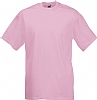 Camiseta Fruit of the Loom Value Weight Color - Color Rosa Claro