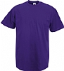 Camiseta Fruit of the Loom Value Weight Color - Color Purpura
