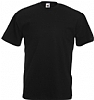 Camiseta Fruit of the Loom Value Weight Color - Color Negro