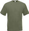 Camiseta Fruit of the Loom Value Weight Color - Color Verde Oliva