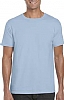 Camiseta Color Ring Spun Gildan - Color Light Blue