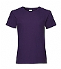 Camiseta Valueweight Nia Fruit Of The Loom - Color Purpura