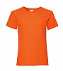 Camiseta Valueweight Nia Fruit Of The Loom - Color Naranja