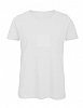 Camiseta Organica Mujer BC - Color Blanco