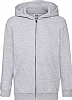 Sudadera Infantil Capucha Classic Fruit Of The Loom - Color Heather Grey