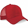 Gorra 5 Paneles Beechfield - Color Classic Red / Classic Red