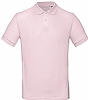 Polo Hombre Orgnico Inspire B&C - Color Orchid Pink