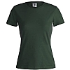 Camiseta Mujer Color Keya 180gr - Color Verde Botella