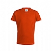 Camiseta Infantil Publicitaria Color Keya 150gr - Color Naranja
