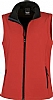Chaleco Softshell Mujer Printable Result - Color Red / Black