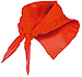 Pauelo Festero Triangular Roly - Color Rojo 60