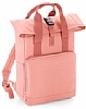Mochila Roll Top con asas Twin Bag Base - Color Blush Pink