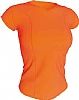 Camiseta Tecnica Tandem Mujer Aqua Royal - Color Naranja Flor
