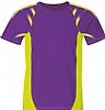 Camiseta Tecnica Grafic Acqua Royal - Color Morado/Amarillo Flor