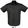 Camisa Twill Brooklyn Sols - Color Negro