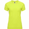 Camiseta Tecnica Mujer Bahrain Roly - Color Amarillo Fluor 221