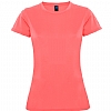 Camiseta Sublimacion Mujer Roly Montecarlo - Color Coral Flor