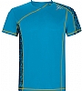 Camiseta Tecnica Sochi Roly - Color Print Run Turquesa