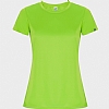 Camiseta Organica Tecnica Imola Mujer Roly - Color Verde Fluor 222
