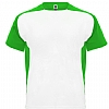 Camiseta Tecnica Hombre Bugatti InfantilRoly - Color Blanco / Verde Helecho
