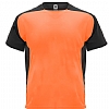 Camiseta Tecnica Hombre Bugatti InfantilRoly - Color Naranja Fluor / Negro