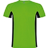 Camiseta Tecnica Shanghai Roly - Color Verde Flor/Negro 22202