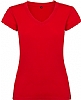 Camiseta Mujer Cuello Pico Victoria Roly - Color Rojo 60