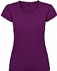 Camiseta Mujer Cuello Pico Victoria Roly - Color Prpura 71