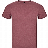 Camiseta Jaspeada Hombre Fox Roly - Color Granate Vigor