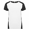 Camiseta Zolder Mujer Roly - Color Blanco / Negro Vigore