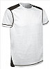 Camiseta Tecnica Brickplus Valento - Color Blanco / Negro