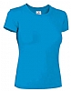 Camiseta Mujer Paris Valento - Color Azul Tropical