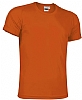 Camiseta Tecnica Resistance Valento - Color Naranja Fiesta