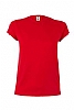 Camiseta Mujer Color Coral Mukua Velilla - Color Red