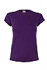 Camiseta Mujer Color Coral Mukua Velilla - Color Purple