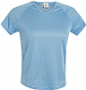 Camiseta Tecnica New Tex Mujer Acqua Royal - Color Celeste