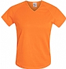 Camiseta Tecnica New Tex Mujer Acqua Royal - Color Naranja Fluor