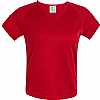 Camiseta Tecnica New Tex Mujer Acqua Royal - Color Rojo