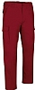 Pantalon de Trabajo Roble Valento - Color Rojo Loto
