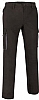 Pantalon Laboral Multibolsillos Thunder Valento - Color Negro - Gris Cemento