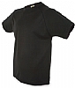 Camiseta Tecnica Light Infantil Cifra - Color Negro