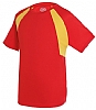 Camiseta Tecnica Combinada Espaa DryFresh Cifra - Color 1059 - Rojo/Amarillo