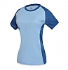 Camiseta Tecnica Dynamic Mujer Cifra - Color Celeste T-572