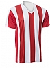 Camisetas Futbol Premier JHK - Color Blanco/Rojo