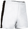 Pantalon Corto Deporte Milan Valento - Color Blanco/Negro
