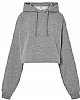 Sudadera Sweatshirt Lady Cropped JHK - Color Grey Melange