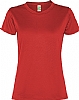 Camiseta Slam Woman Roly - Color Rojo 60